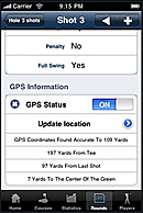Une application iPhone pour nous les golfeurs Une application iPhone pour nous les golfeurs