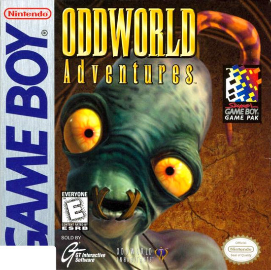 ゲームボーイ - GB★ODDWORLD Adventures 海外版 北米版 ハガキ付 Oddworld Adventures (Nintendo Game Boy, 1998) for sale