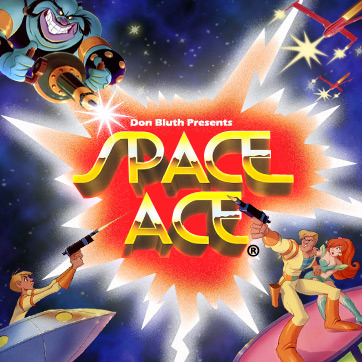 Space Ace sur Xbox 360.