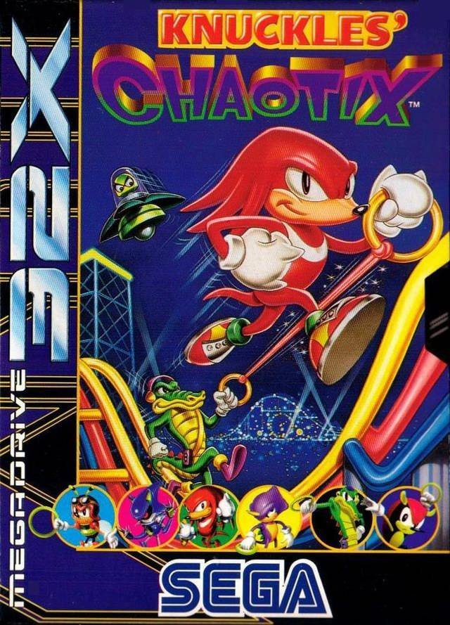 Megadrive 32X : Knuckles Chaotix 32x