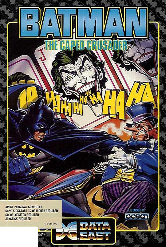 Batman : The Caped Crusader sur Amiga 