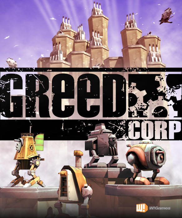 greed corp launch in window