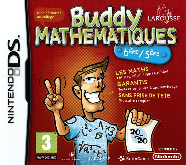 Buddy Mathématiques : 6ème / 5ème sur Nintendo DS 