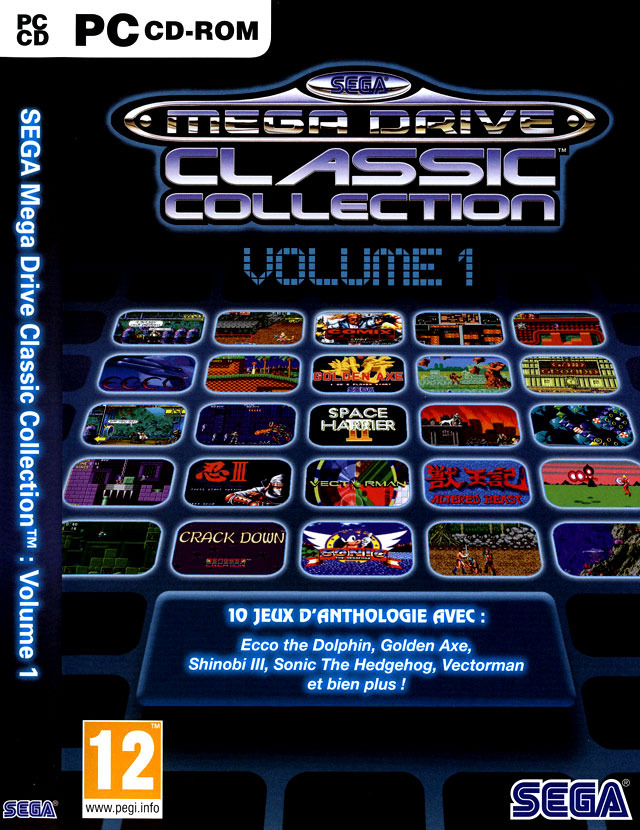 SEGA Mega Drive Classic Collection Volume 1 sur PC - jeuxvideo.com