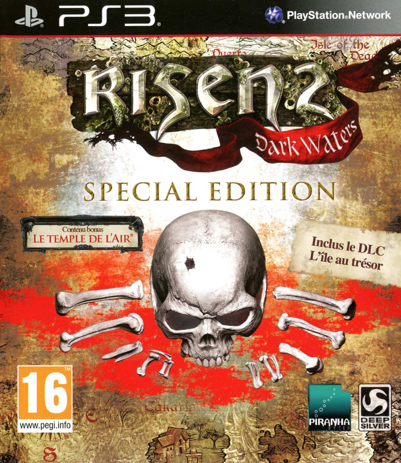 risen 2 - dark waters - jogo aventura playstation 3 - ps3 - Retro Games