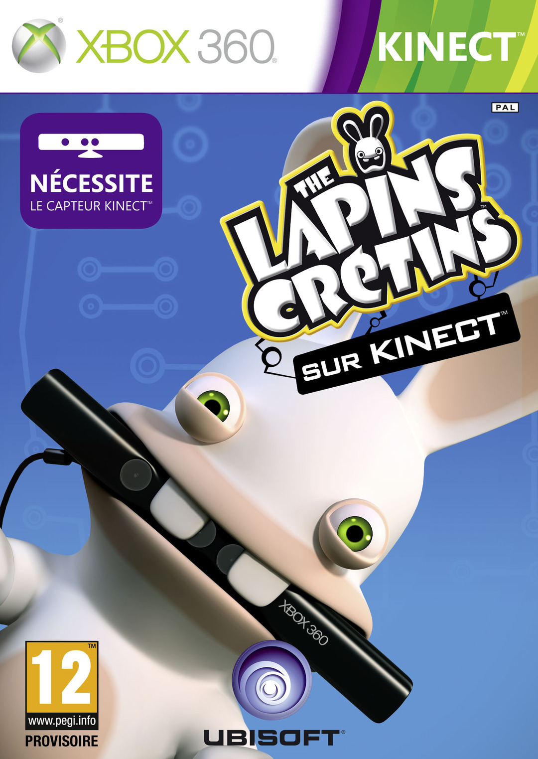 Lot 5 Jeu Xbox 360 Spécial Kinect Enfant / Star Wars, Les Lapins Cretins