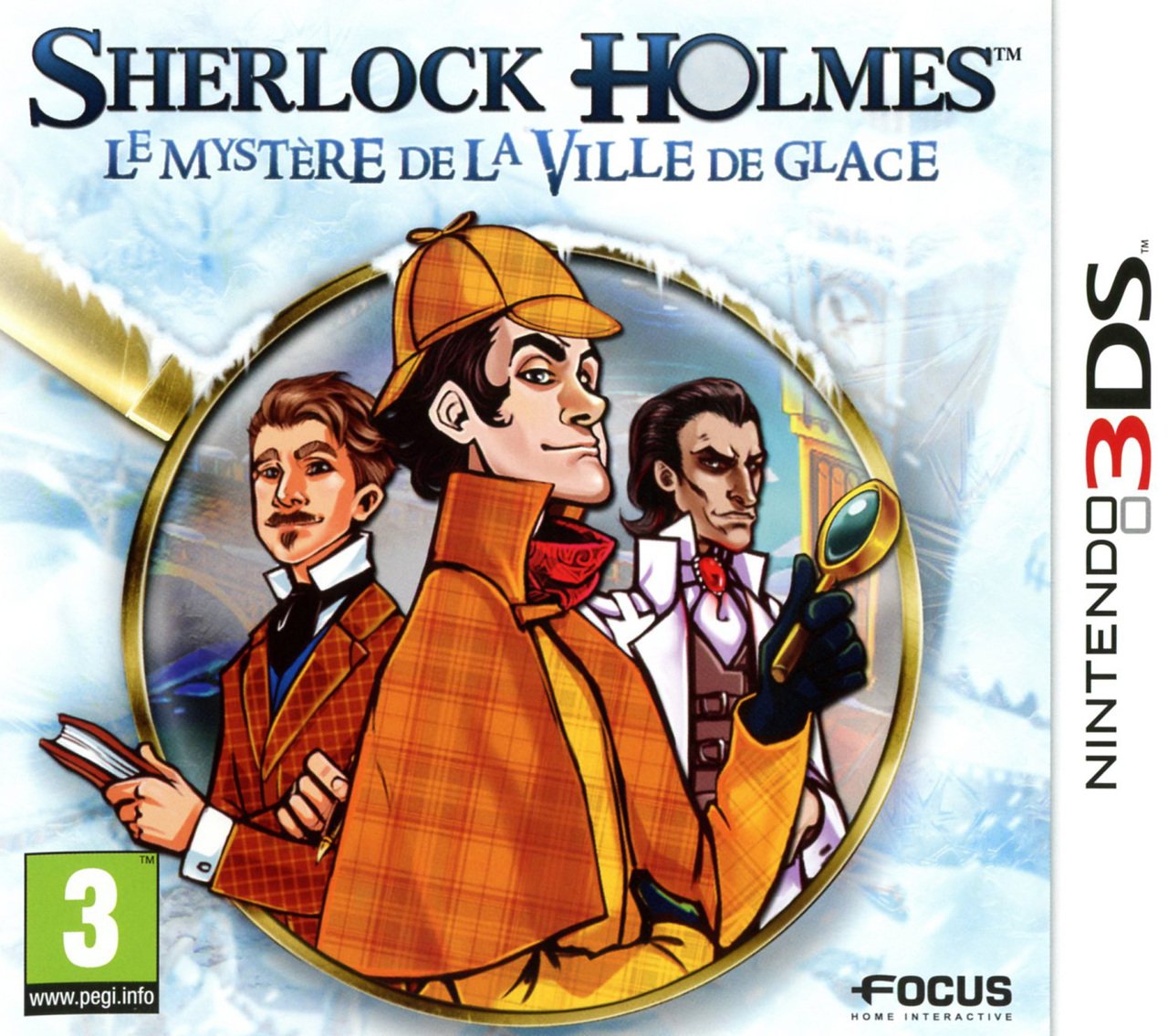 Sherlock Holmes Le Mystère de la Ville de Glace sur Nintendo 3DS
