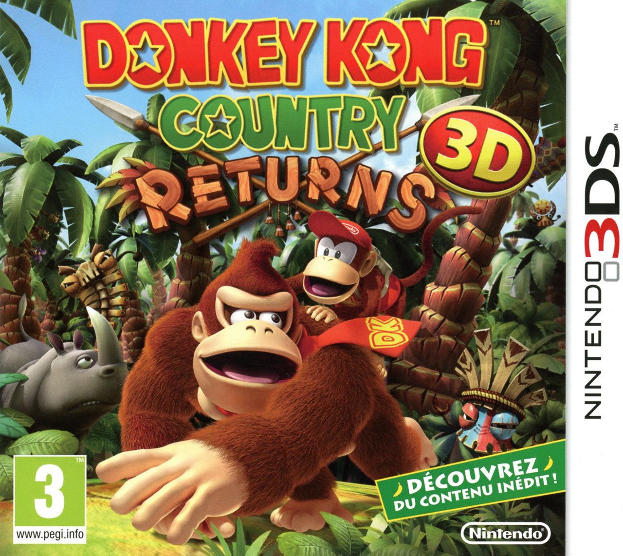 Sticker Donkey Kong 3D - Stickers Jeux Vidéos 