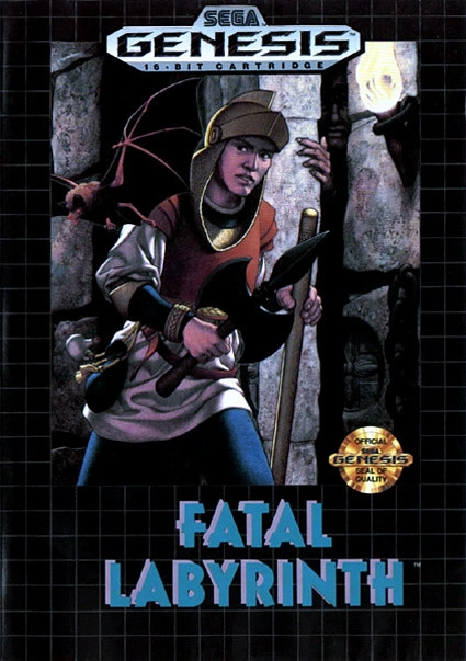 Vintage 1991 Années 90 Sega Mega Drive Megadrive Fatal