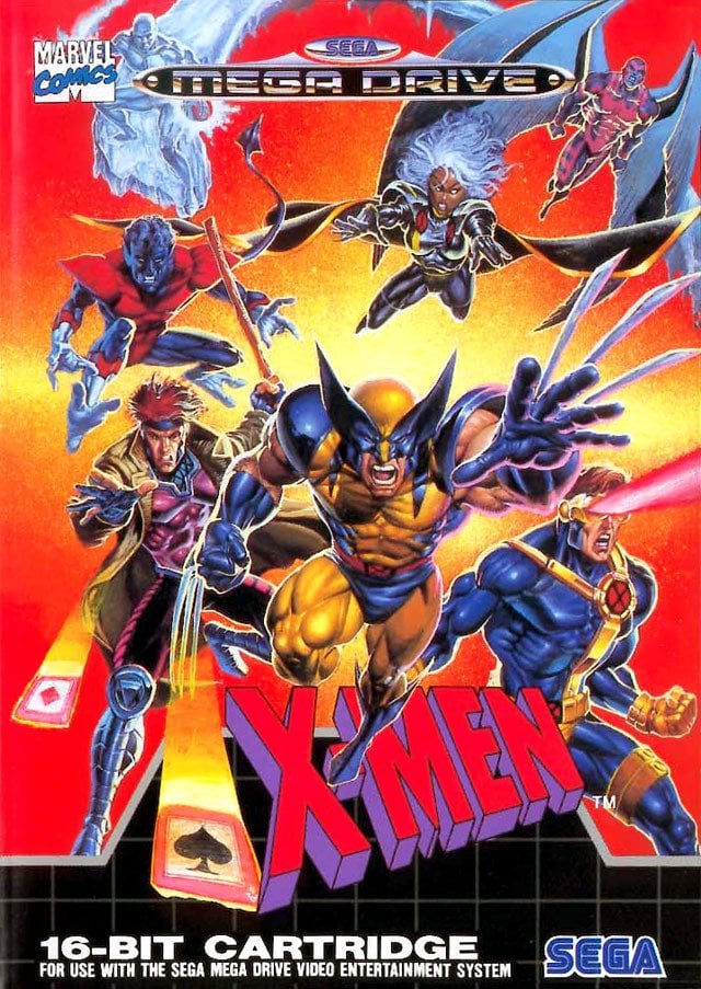 XMen sur Megadrive