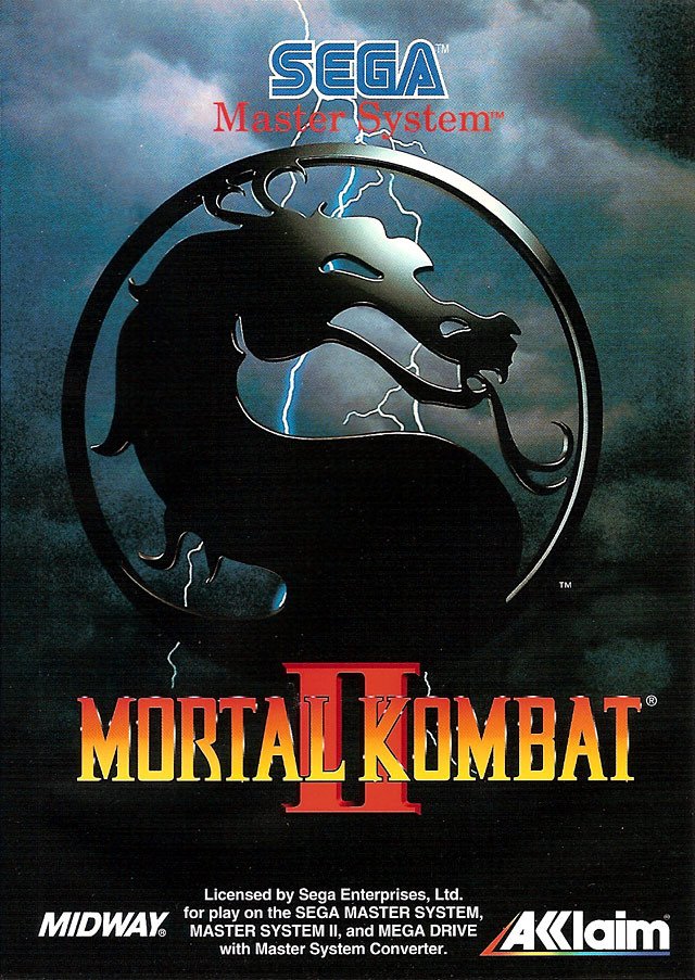 mortal kombat ii playstation