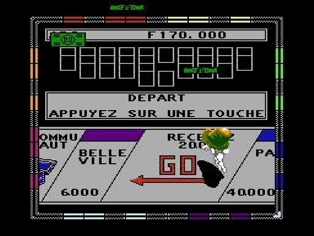 Monopoly NES screenshot 3