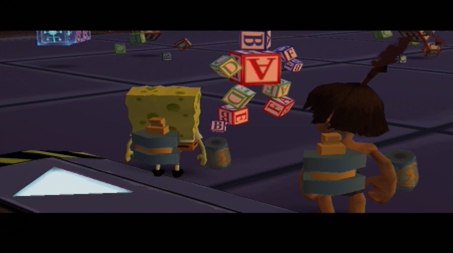 Jeu PS2 Bob l'Éponge et ses amis : Contre les Robots-Jouets - Jeux vidéo
