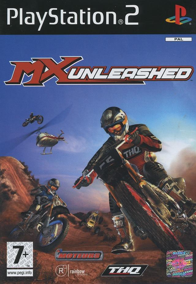 MX UNLEASHED PS2 #mx #motocross #corrida #ps2