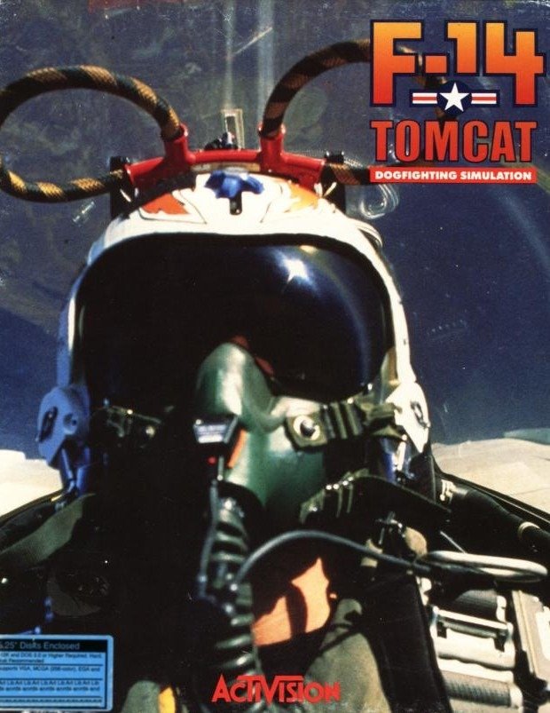 Jeu F-14 Tomcat Dogfighting Simulation BIG BOX Neuf Sous Blister - IBM Disquette 3,5"