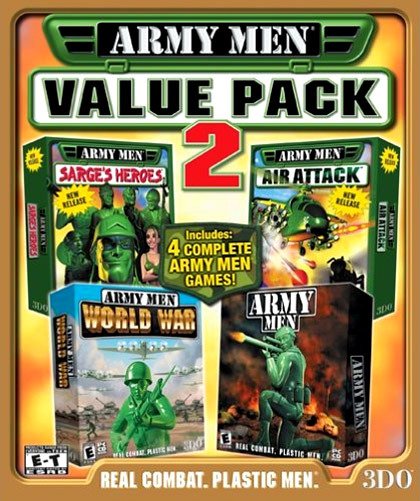 Jeu PC Army Men - Complet Boîtier Et Notice - État Très Bon