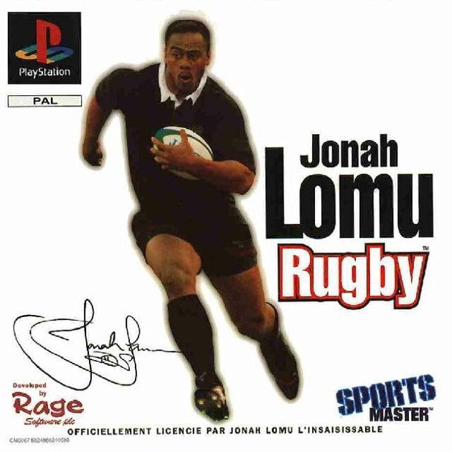 Stand Magasin PLV Pour Jeu Jonah Lomu Rugby PS1 - PlayStation 1 En Bon état