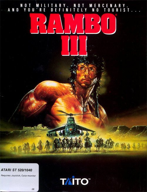 Rambo III sur Atari ST - jeuxvideo.com