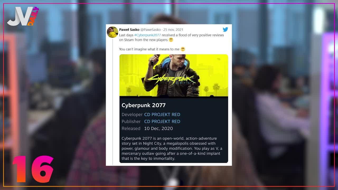 Cyberpunk 2077 : enfin des retours positifs ?