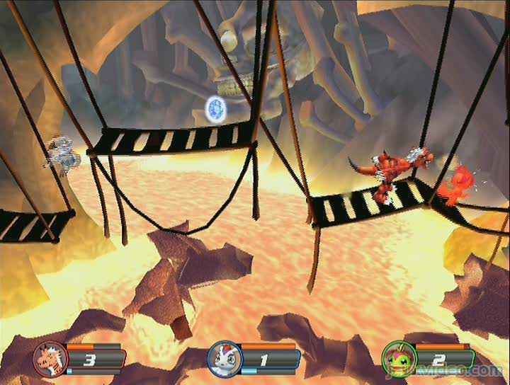 Gameplay Digimon : Rumble Arena 2 : Combat de Digimon ...