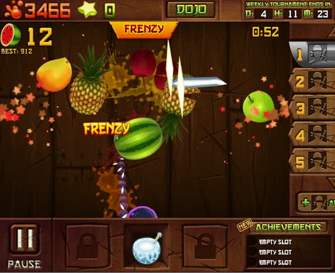 fruit ninja frenzy game free download