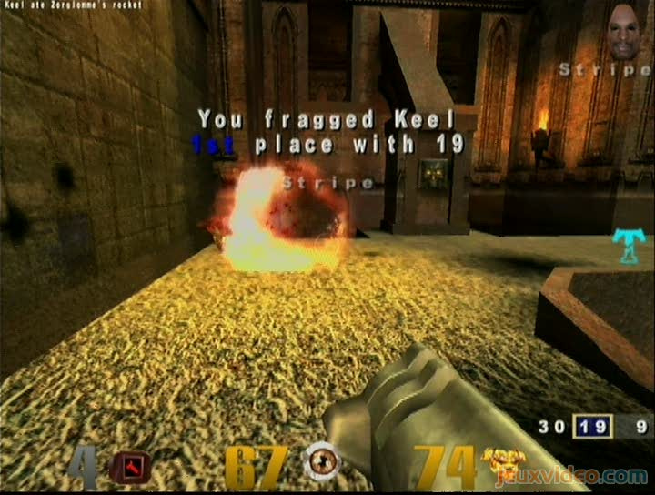Gaming Live Quake III Arena : 1/2 : Boucherie En Solo - Jeuxvideo.Com