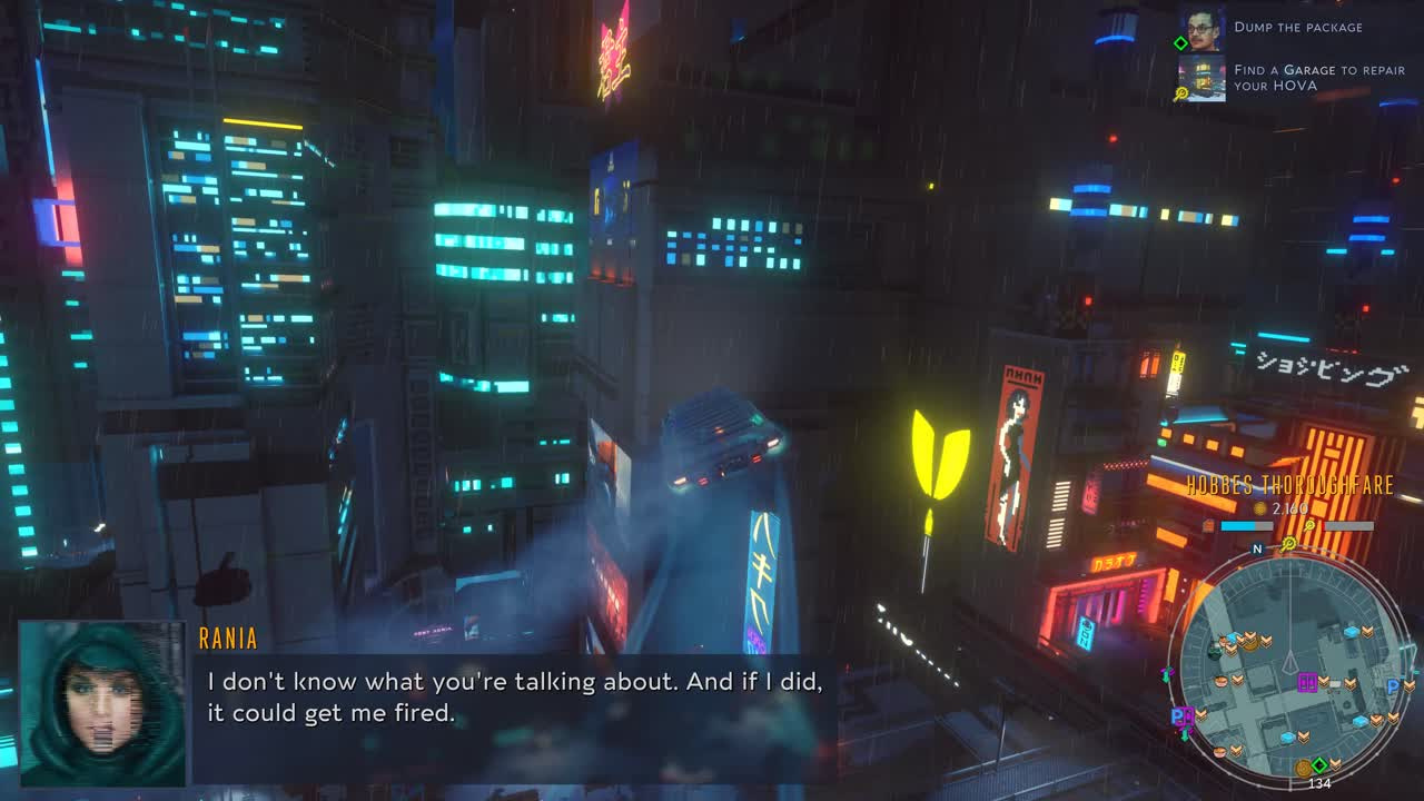 Cloudpunk City of Ghosts : Une affaire de choix