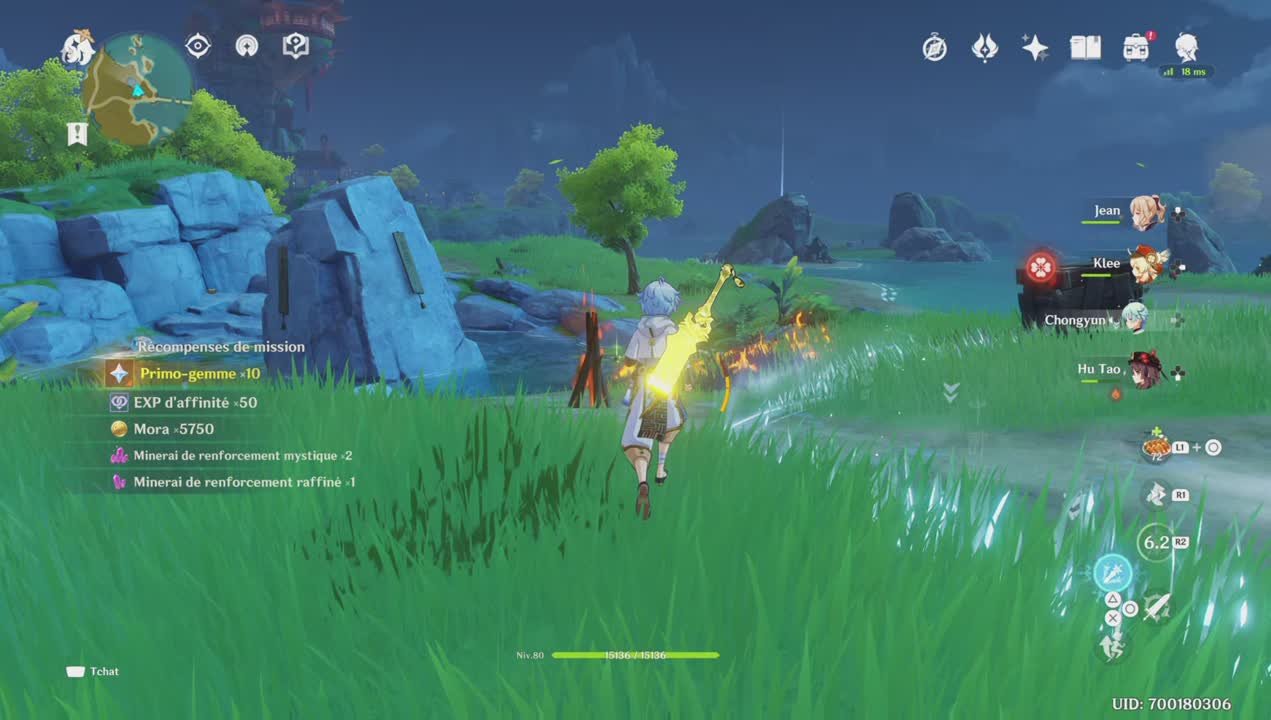 Genshin Impact PS5 – Promenade dans la nation de Liyue