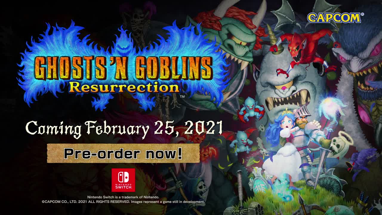 Ghost 'n Goblins Resurrection Trailer presents its new Features - globelivemedia.com