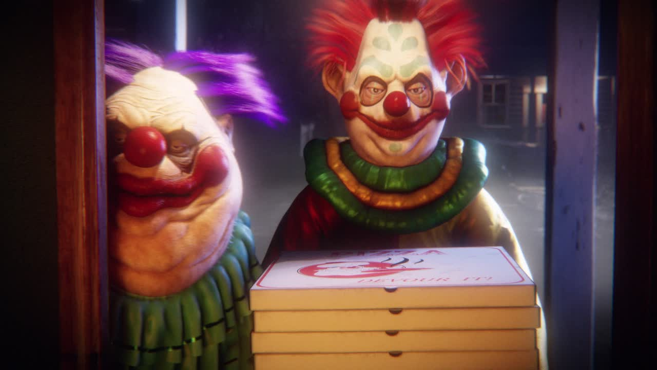 Killer Klowns From Outer Space Trailer The Game Is Based On A Horror Killer Klowns From Outer Space Trailer The Game Is Based On A Horror