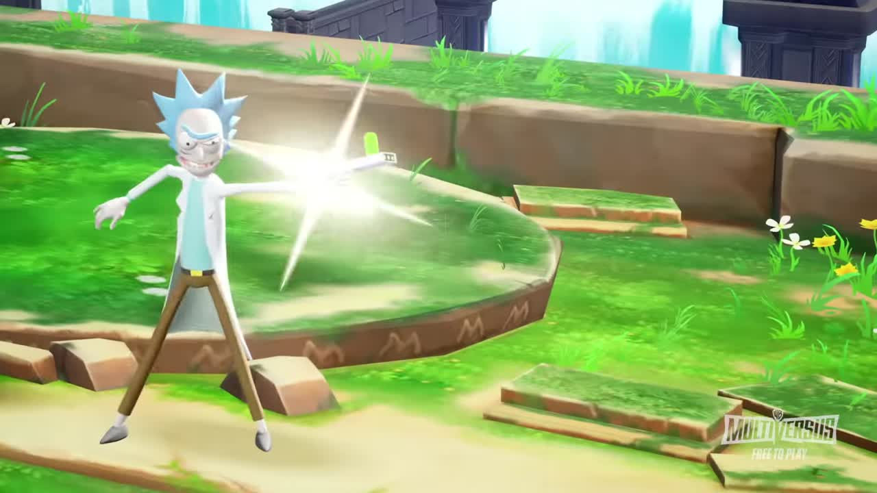 MultiVersus : Rick débarque et nous montre son gameplay loufoque !