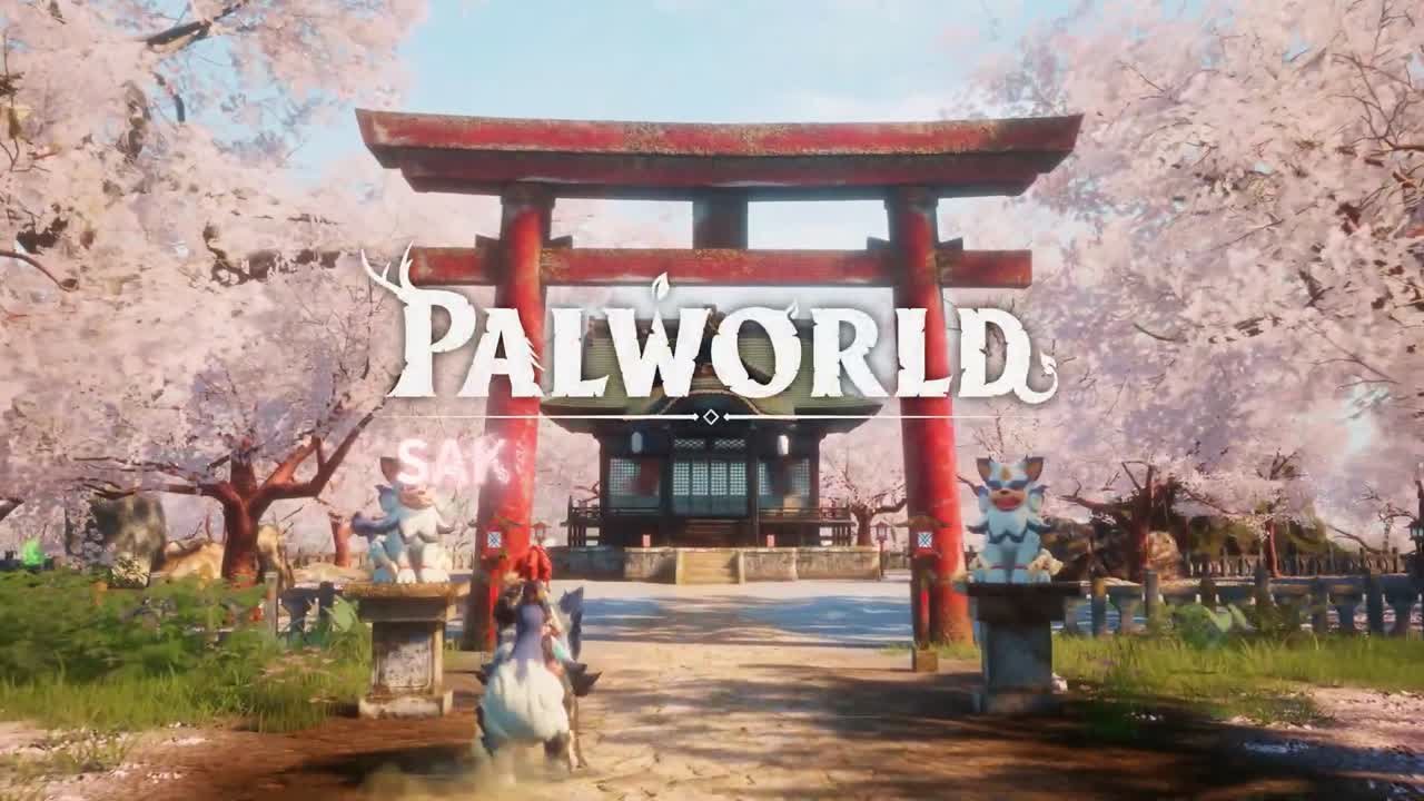 Bandeannonce Palworld dévoile sa première mise à jour majeure Sakurajima, et il va y avoir du