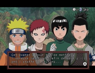 Naruto : Clash of Ninja Revolution - European Version Wii
