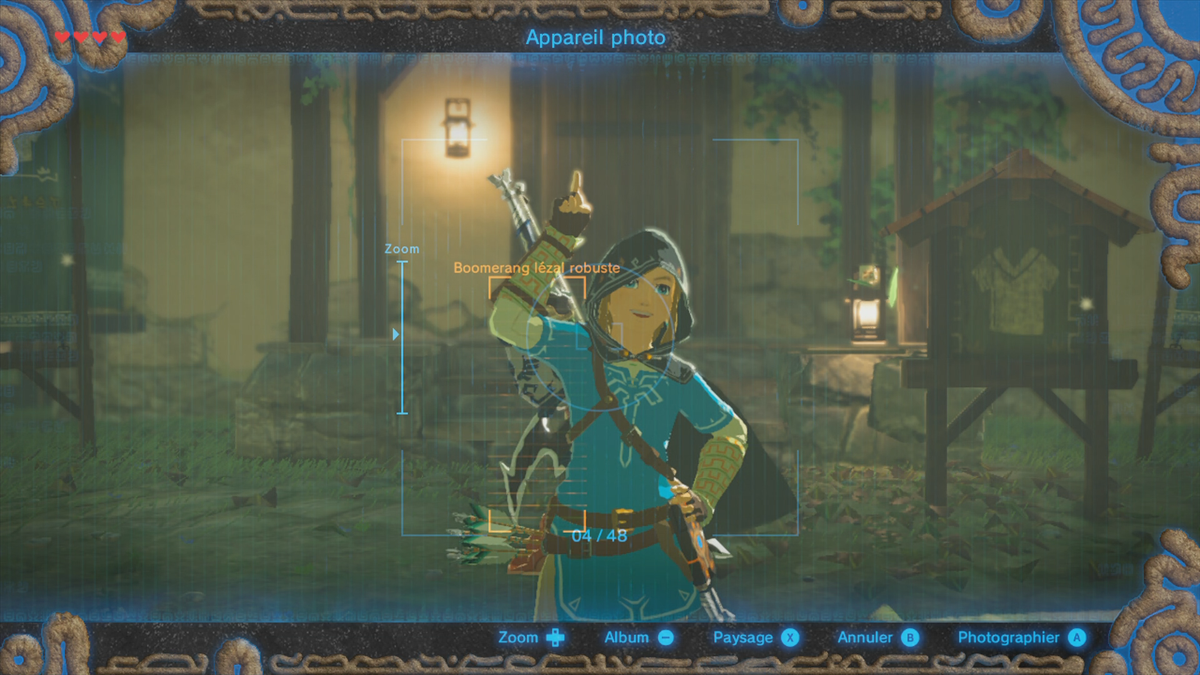Faire des selfies Soluce The Legend of Zelda Breath of the Wild, guide, astuces, sanctuaires