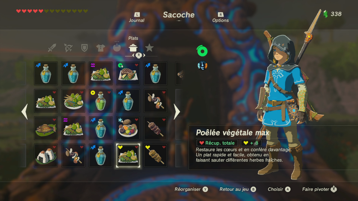 Effets procurés par les ingrédients et plats cuisinés Soluce The