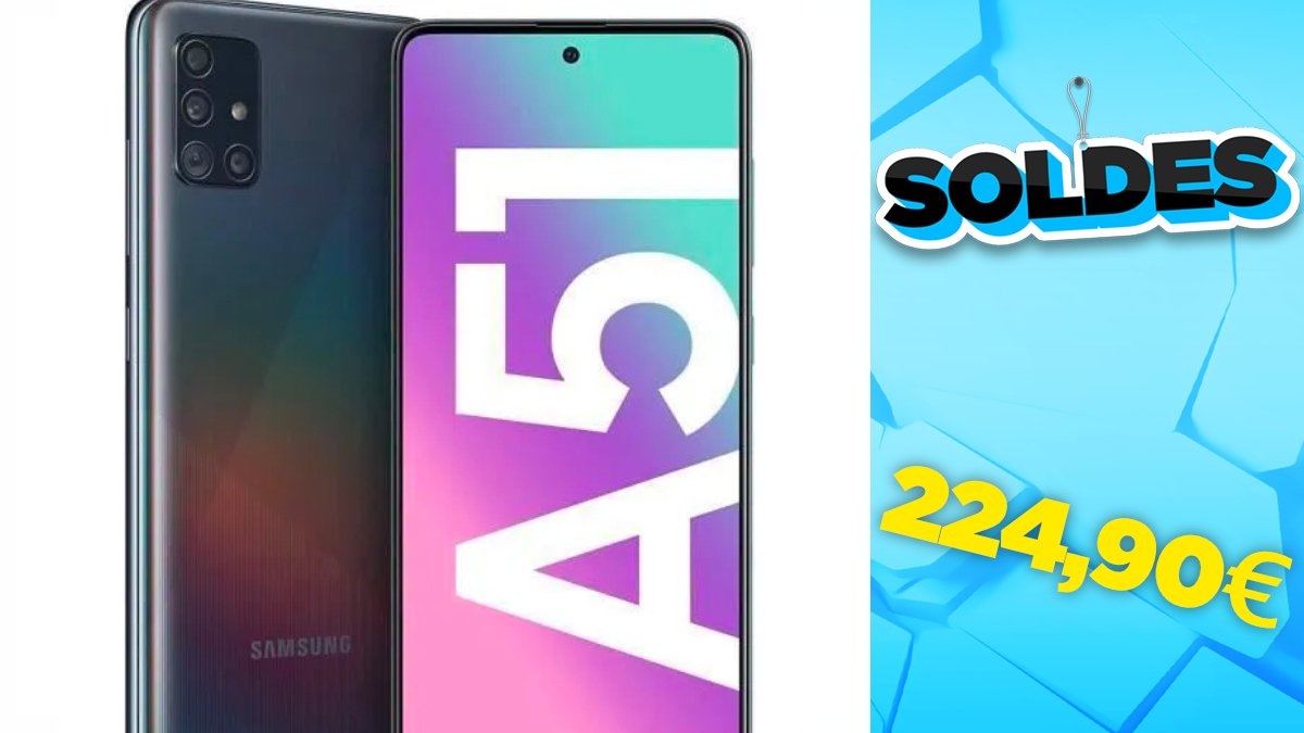 Promo Samsung le Galaxy A51 50€ moins cher grâce à un code promo
