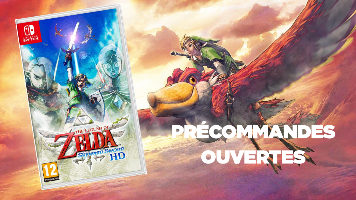 Précommandez The Legend of Zelda Skyward Sword sur Nintendo Switch 