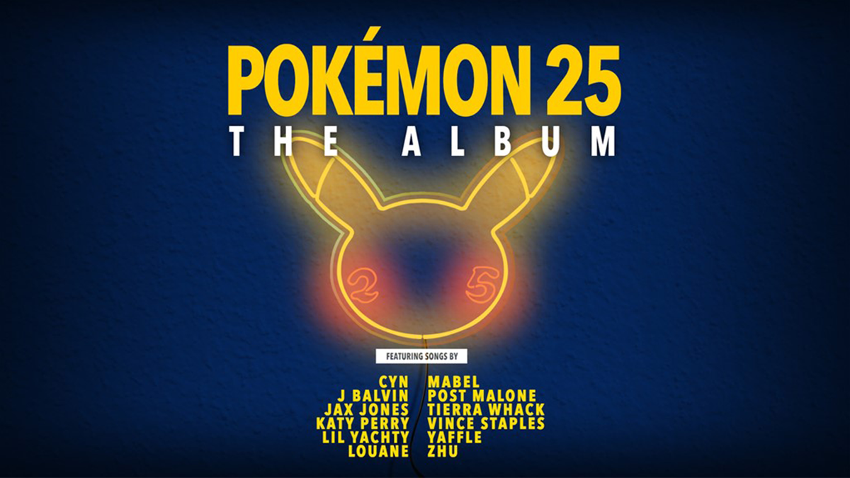 Pokmon 25 : L'album avec Katy Perry, Post Malone, Louane est sorti -  jeuxvideo.com
