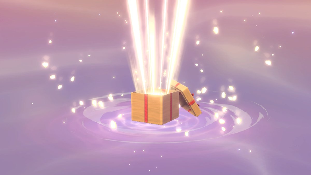 Légendes Pokémon Arceus, cadeau mystère morceau d
