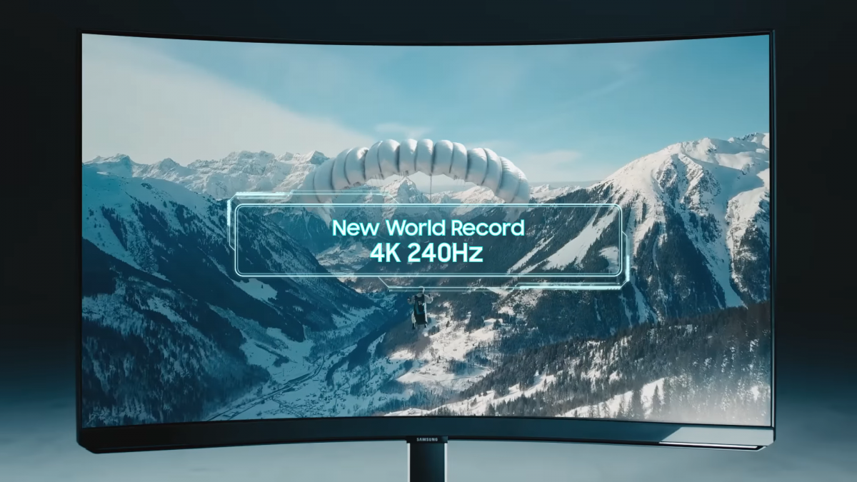 Première mondiale : Samsung vient de sortir un écran PC 4K en 240