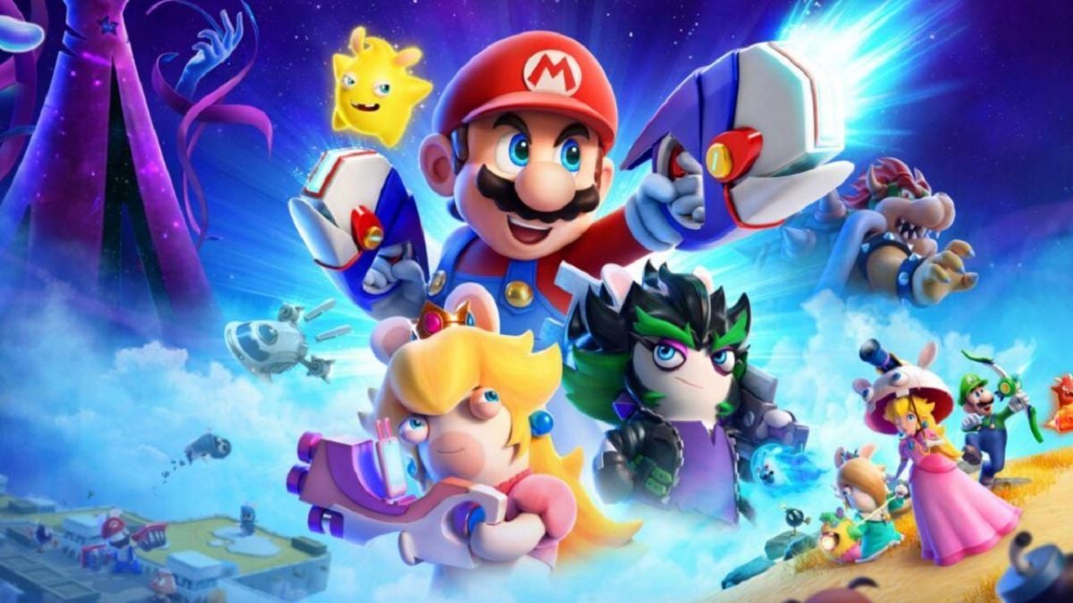 MARIO LAPINS CRÉTINS SPARKS OF HOPE GOLD ED FR/NL SWITCH - Jeux