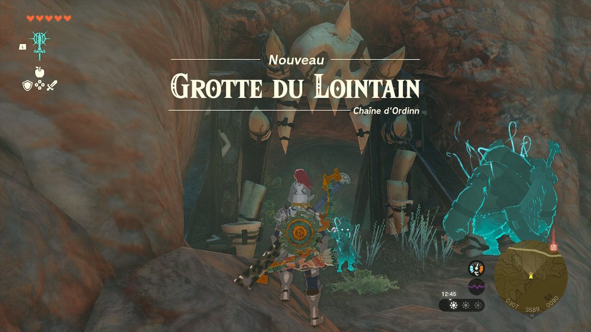 Toutes les grottes et Elusis de la Tour des ruines des Obscurcies Soluce The Legend of Zelda