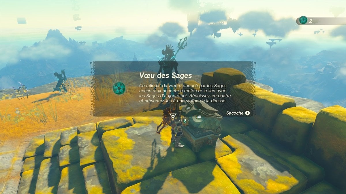 Voeux des Sages Zelda Tears of the Kingdom où tous les trouver ?