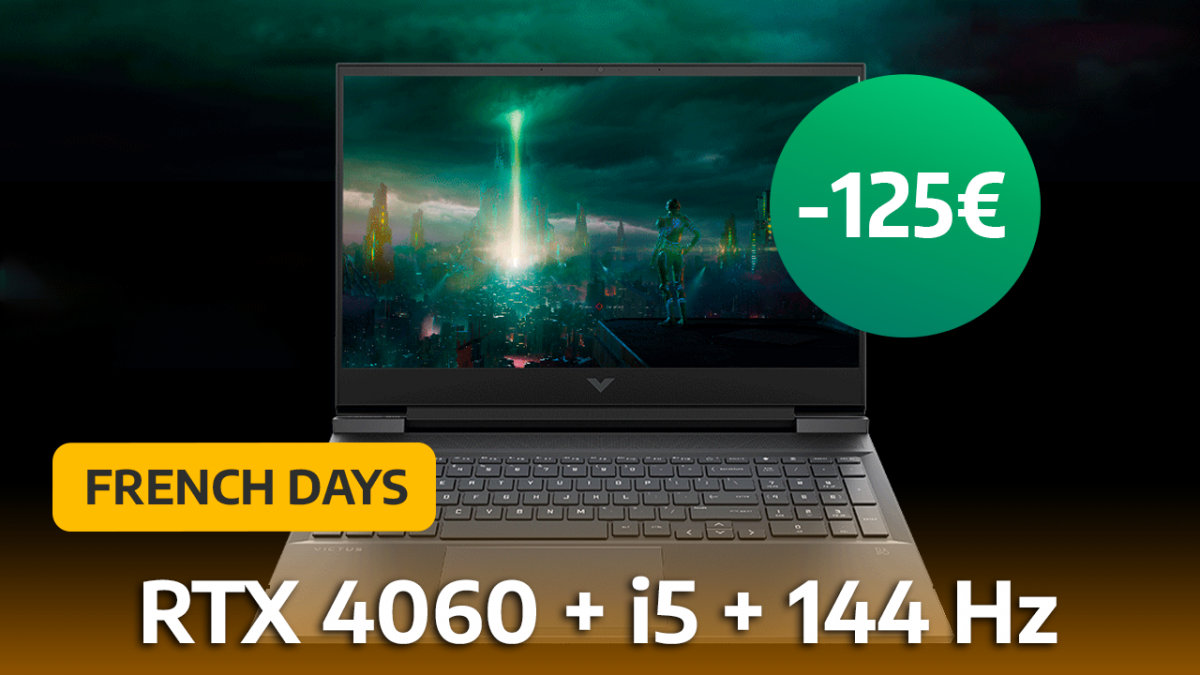 Avec 500 € de réduction pendant les soldes, ce PC gamer avec RTX 4060 est  un excellent deal