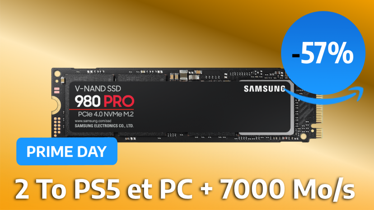 A ce prix, le SSD NVMe 2To Samsung 980 Pro va être le meilleur ami de votre  PS5 (ou PC)