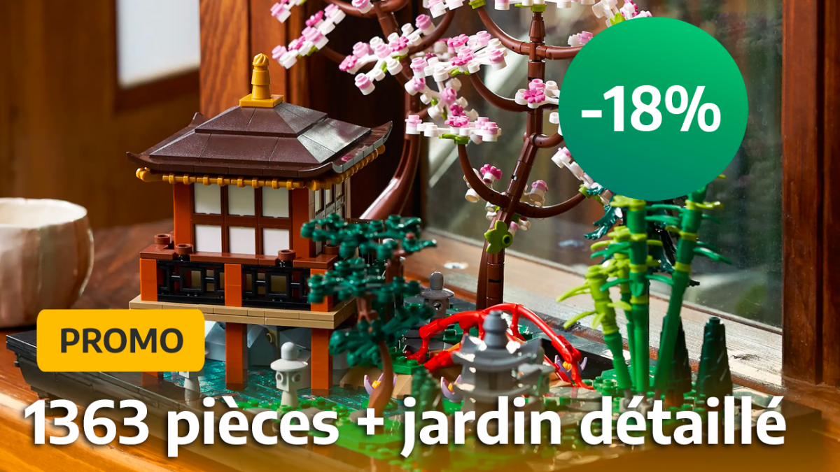 Promo LEGO : 18% de réduction sur ce set complexe et relaxant qui vous fera  voyager au Japon ! 