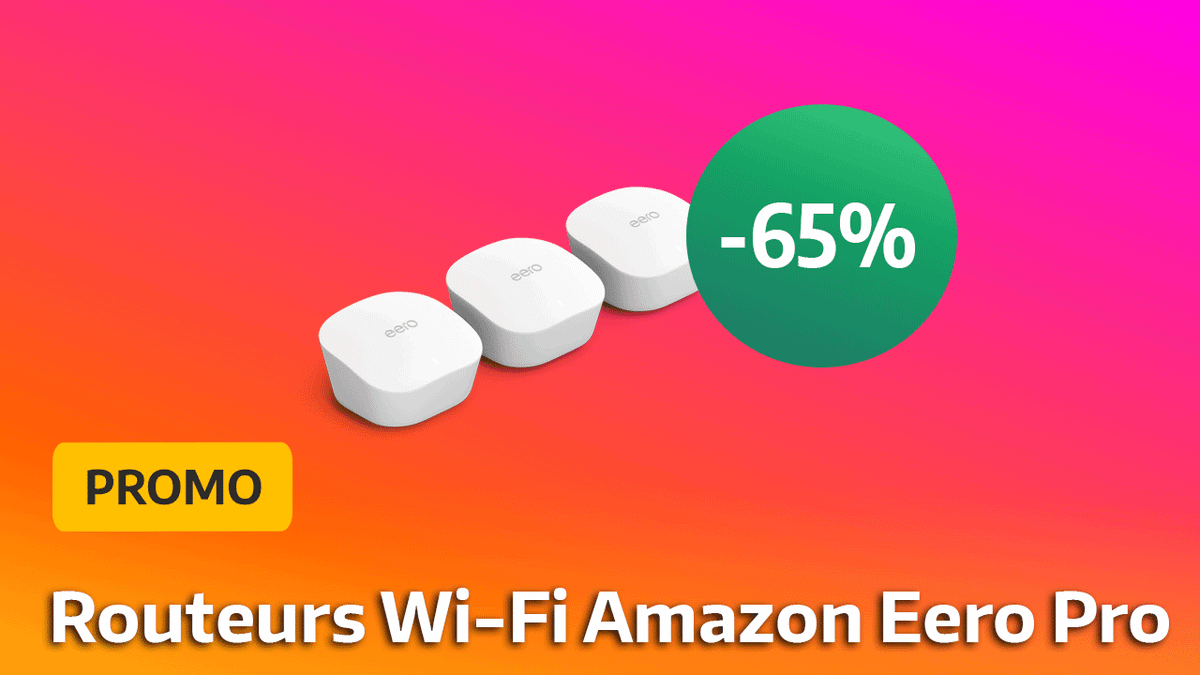 Promo Amazon eero Pro un réseau WiFi à toute épreuve et à prix cassé
