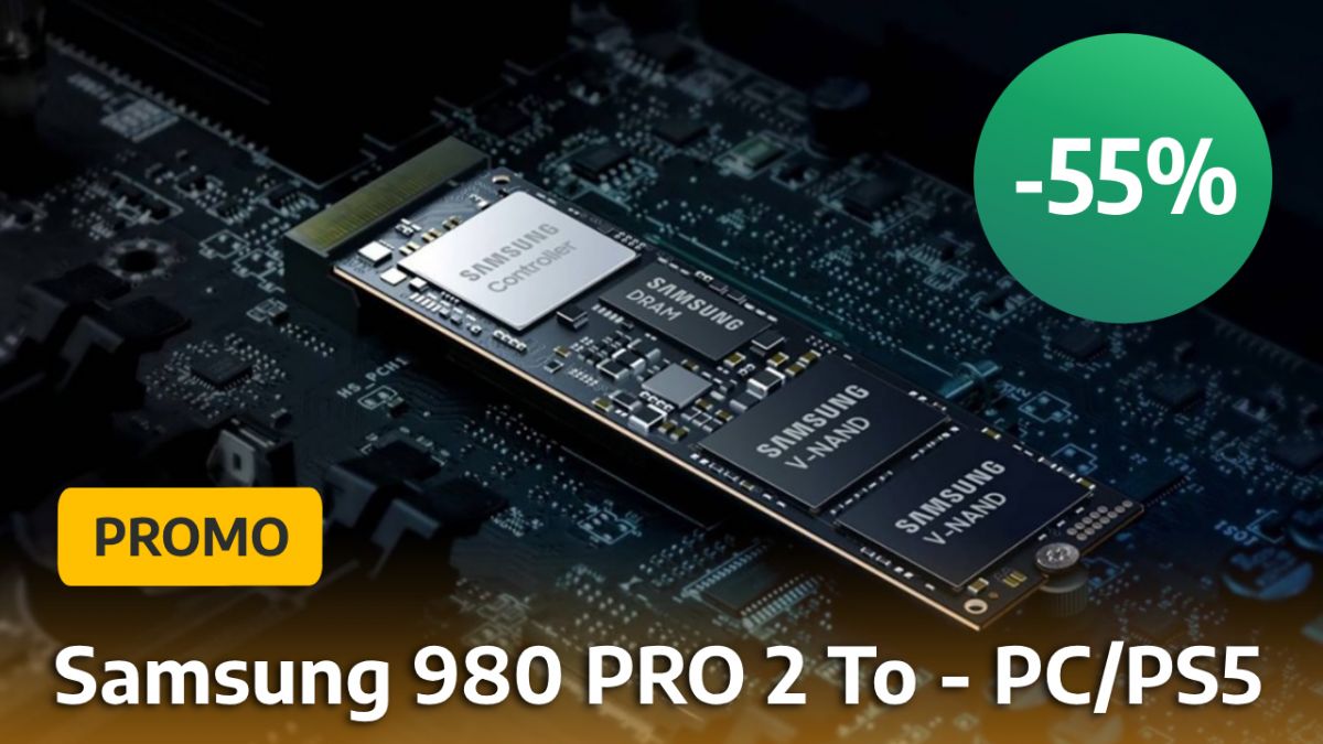 PS5 : enfin un SSD pas cher ! -58% sur le Samsung 980 Pro avec 2To