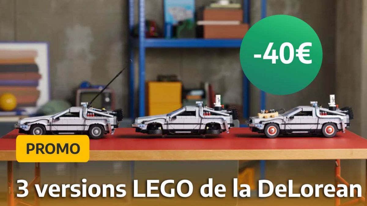 LEGO Retour vers le Futur : la mythique DeLorean est en promo, c
