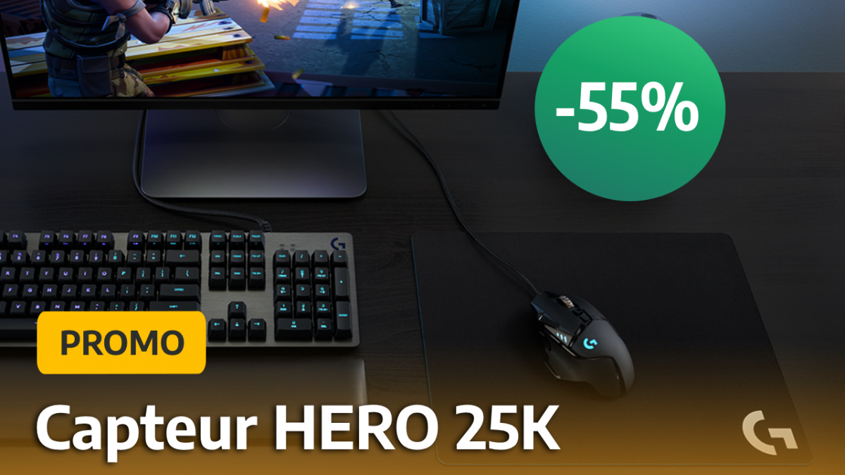 La célèbre souris gaming Logitech G502 Hero est à un prix réellement  compétitif